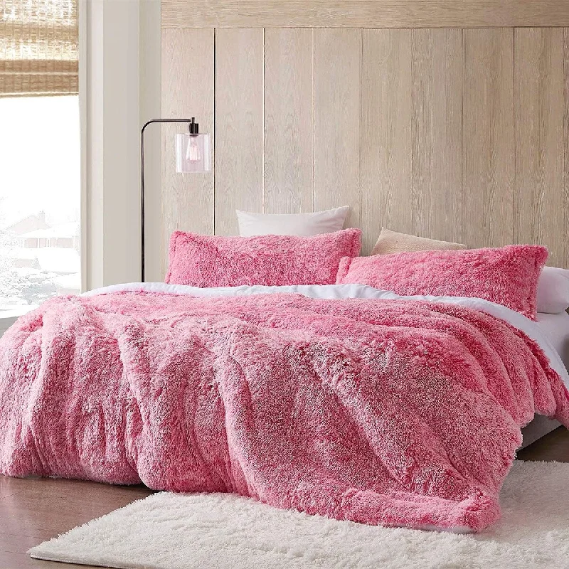 Full - size comforters suitable for full - sized beds in guest rooms or small bedroomsAre You Kidding - Coma Inducer® Oversized Comforter Set - Frosted Intensity Pink Full - size comforters suitable for full - sized beds in guest rooms or small bedroomsAre You Kidding - Coma Inducer® Oversized Comforter Set - Frosted Intensity Pink