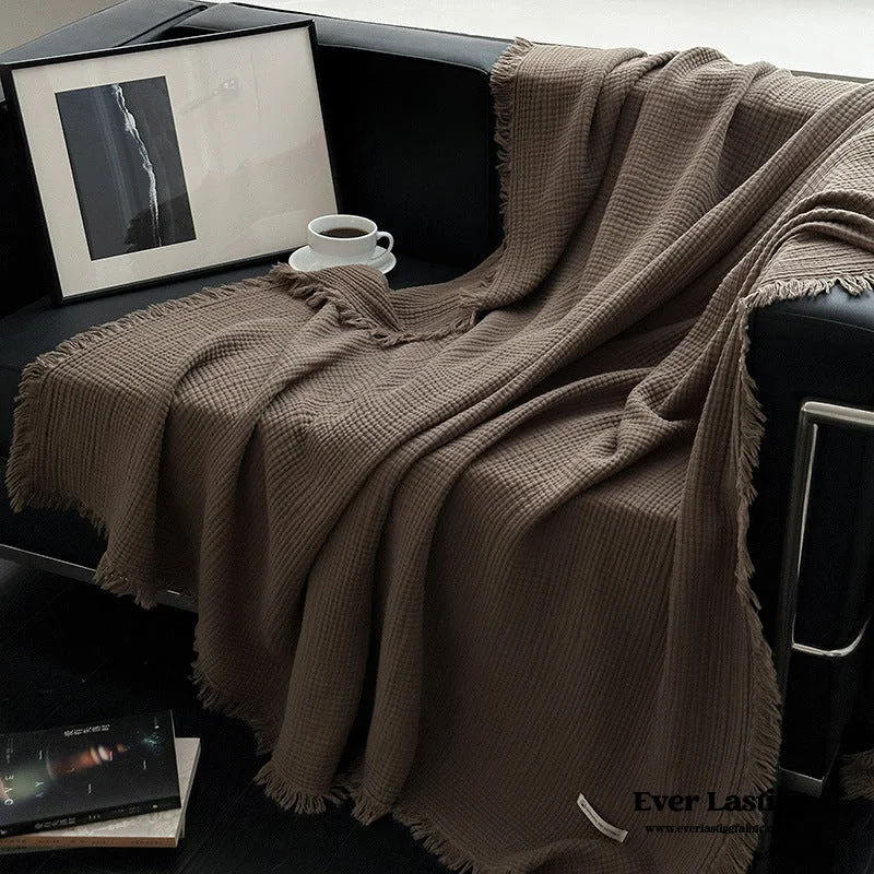 Rayon from bamboo blankets for a silky and breathable feelAssorted Latte Breathable Blanket / Ash Brown
