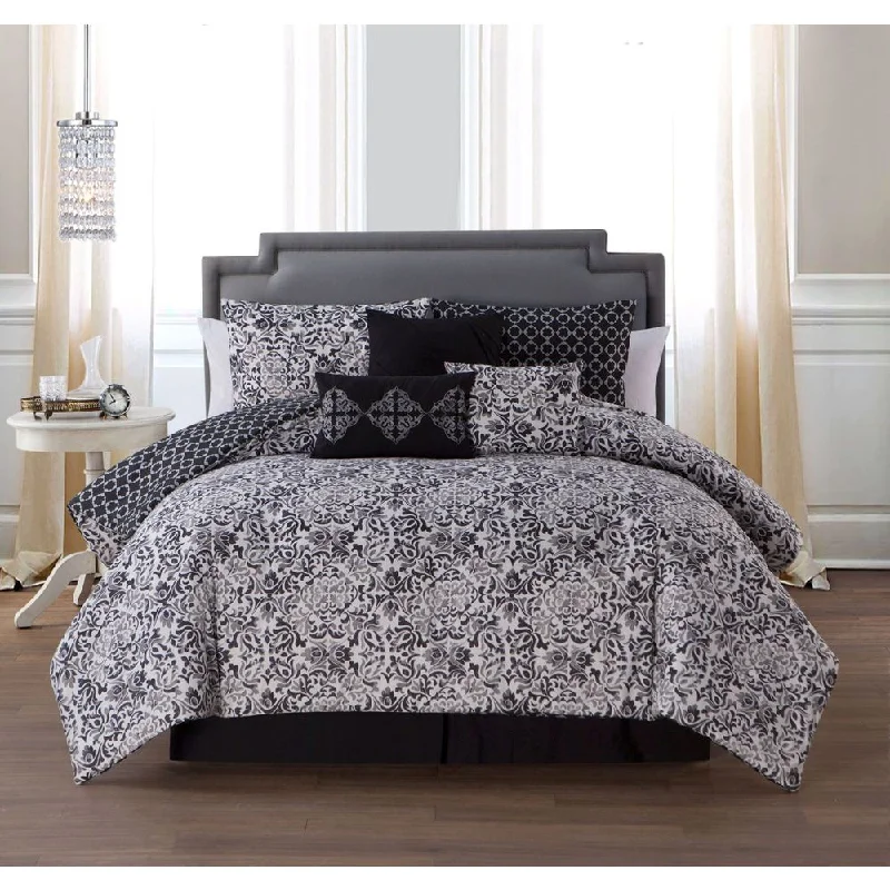 Wool - filled comforters with natural moisture - wicking and temperature - regulating featuresAvondale Manor Arabella 7-piece Comforter Set