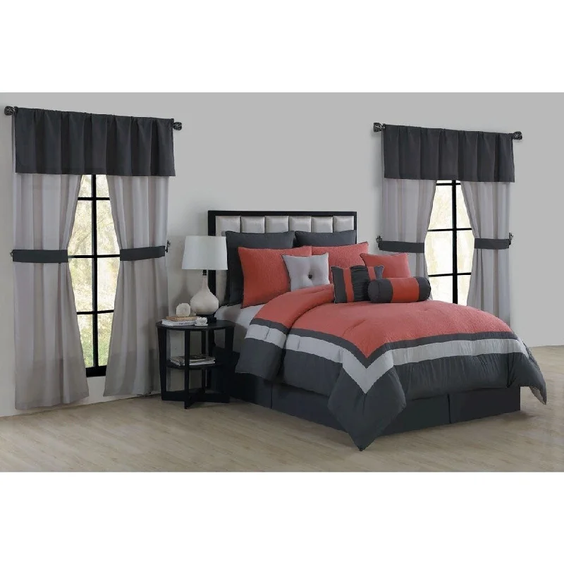 Synthetic - filled comforters like polyester for affordability and hypoallergenic propertiesAvondale Manor Astoria 20-piece Comforter Set Synthetic - filled comforters like polyester for affordability and hypoallergenic propertiesAvondale Manor Astoria 20-piece Comforter Set