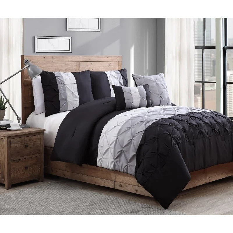 Down - filled comforters for supreme warmth and lightnessAvondale Manor Chelsea 5-piece Comforter Set Down - filled comforters for supreme warmth and lightnessAvondale Manor Chelsea 5-piece Comforter Set