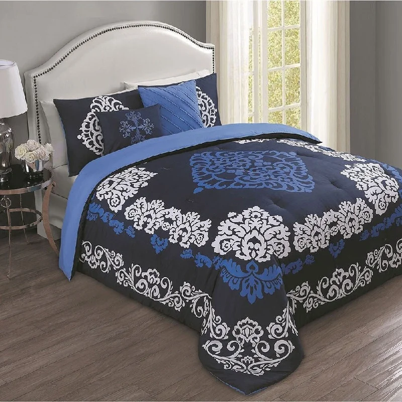 Cotton - filled comforters for a breathable and natural sleep experienceAvondale Manor Sorrento 5-piece Comforter Set Cotton - filled comforters for a breathable and natural sleep experienceAvondale Manor Sorrento 5-piece Comforter Set