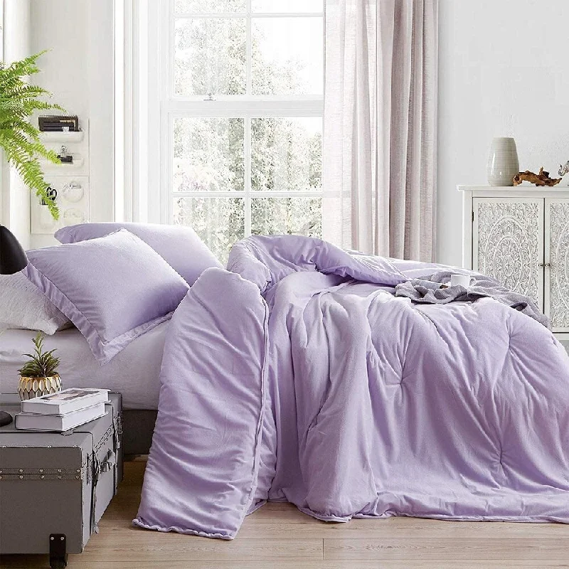 Synthetic - filled comforters like polyester for affordability and hypoallergenic propertiesBaby Bird - Coma Inducer® Oversized Comforter Set - Orchid Petal Synthetic - filled comforters like polyester for affordability and hypoallergenic propertiesBaby Bird - Coma Inducer® Oversized Comforter Set - Orchid Petal