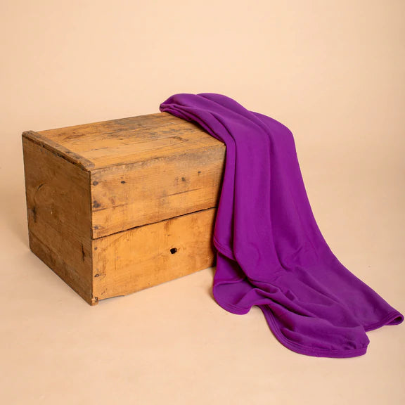 Silk blankets with a smooth and elegant touchBaby Wrap/Blanket - Fuchsia Pink