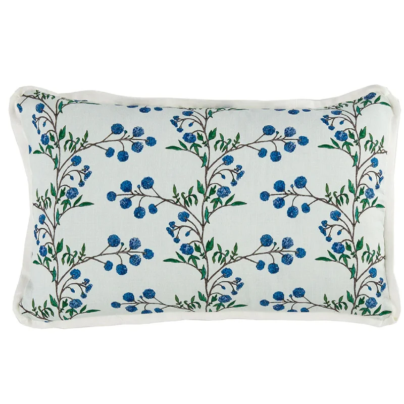 King - size blankets to cover large beds comfortablyBlackberry With Flange Lumbar Decorative Throw Pillow