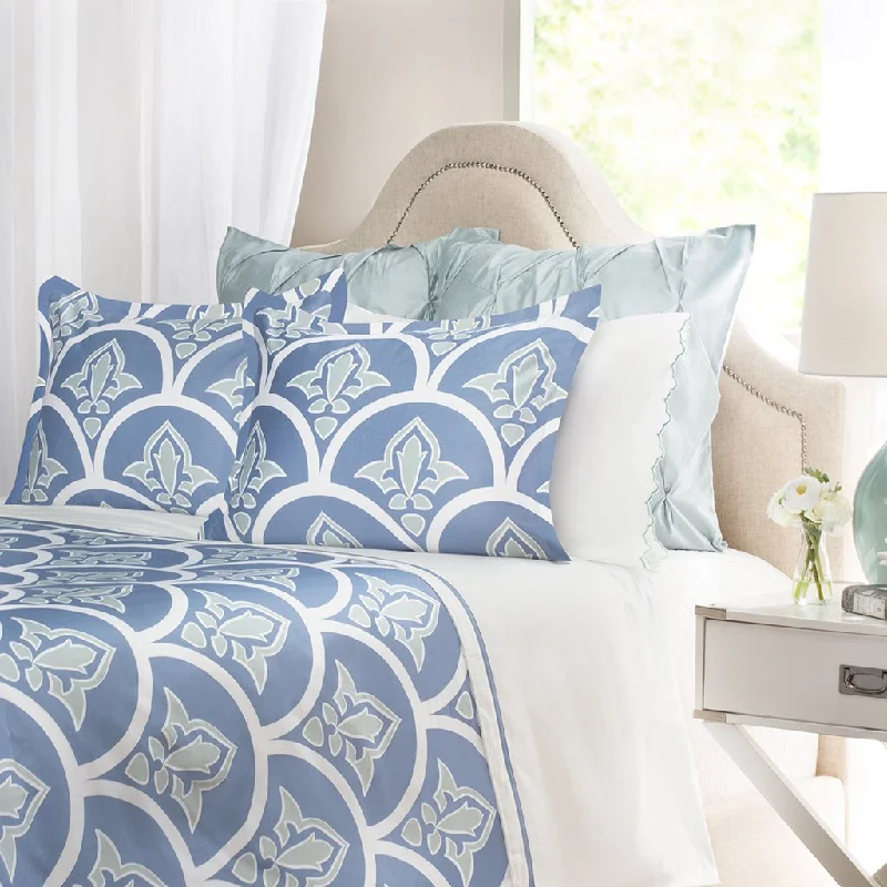 Egyptian cotton duvet covers for a luxurious and soft feelBlue Clementina Duvet Cover