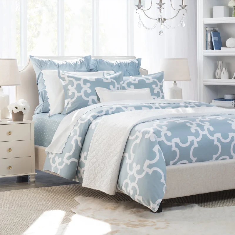 King - size duvet covers to fit large king - sized beds perfectlyBlue Noe Duvet Cover