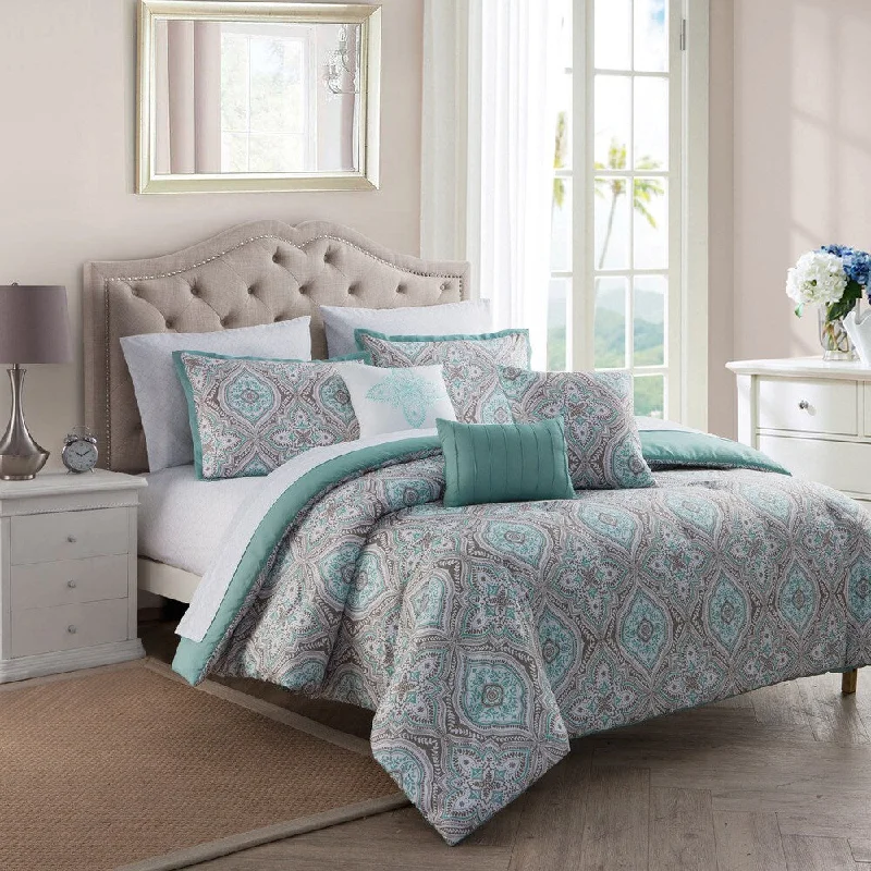 Duck down comforters with a softer feel and good warmth retentionBrookline 10 Piece Comforter Set Duck down comforters with a softer feel and good warmth retentionBrookline 10 Piece Comforter Set