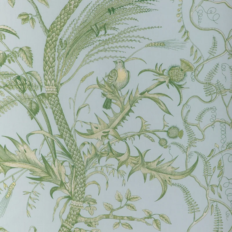 Wool blankets with natural warmth and insulationBrunschwig & Fils Bird & Thistle II Print Decorative Fabric