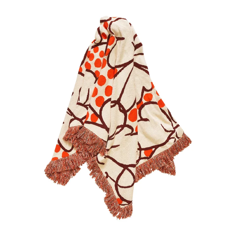 Alpaca wool blankets for a hypoallergenic and warm optionCarrie Knit Throw