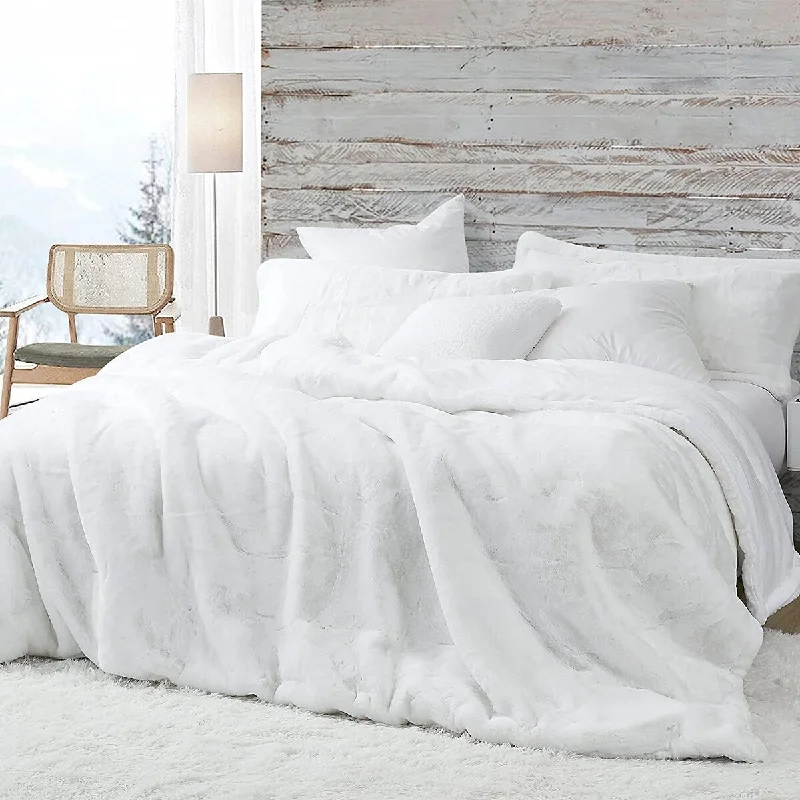 Synthetic - filled comforters like polyester for affordability and hypoallergenic propertiesChunky Bunny - Coma Inducer® Oversized Comforter Set - Pure White Synthetic - filled comforters like polyester for affordability and hypoallergenic propertiesChunky Bunny - Coma Inducer® Oversized Comforter Set - Pure White
