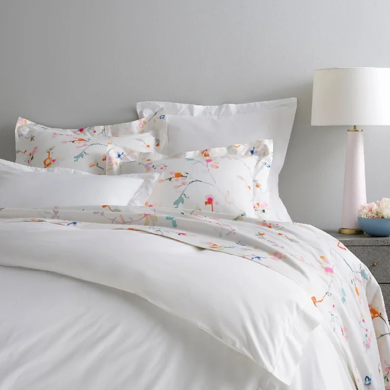 Duvet covers suitable for use with synthetic - filled comfortersClassic Hemstitch White Duvet Cover