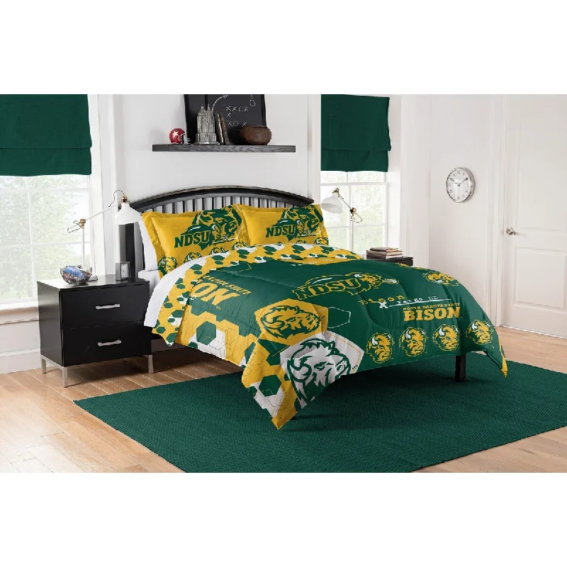 Latex - filled comforters with a bouncy texture and good supportCOL 849 North Dakota State Hexagon Take F/Q Comforter Set Latex - filled comforters with a bouncy texture and good supportCOL 849 North Dakota State Hexagon Take F/Q Comforter Set