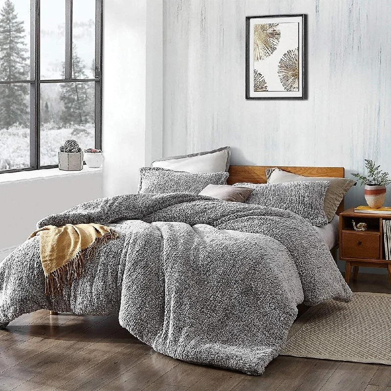 Queen - size comforters for standard queen - sized mattressesComa Inducer Oversized Comforter - Two Tone - Plum Gray Kitten Queen - size comforters for standard queen - sized mattressesComa Inducer Oversized Comforter - Two Tone - Plum Gray Kitten