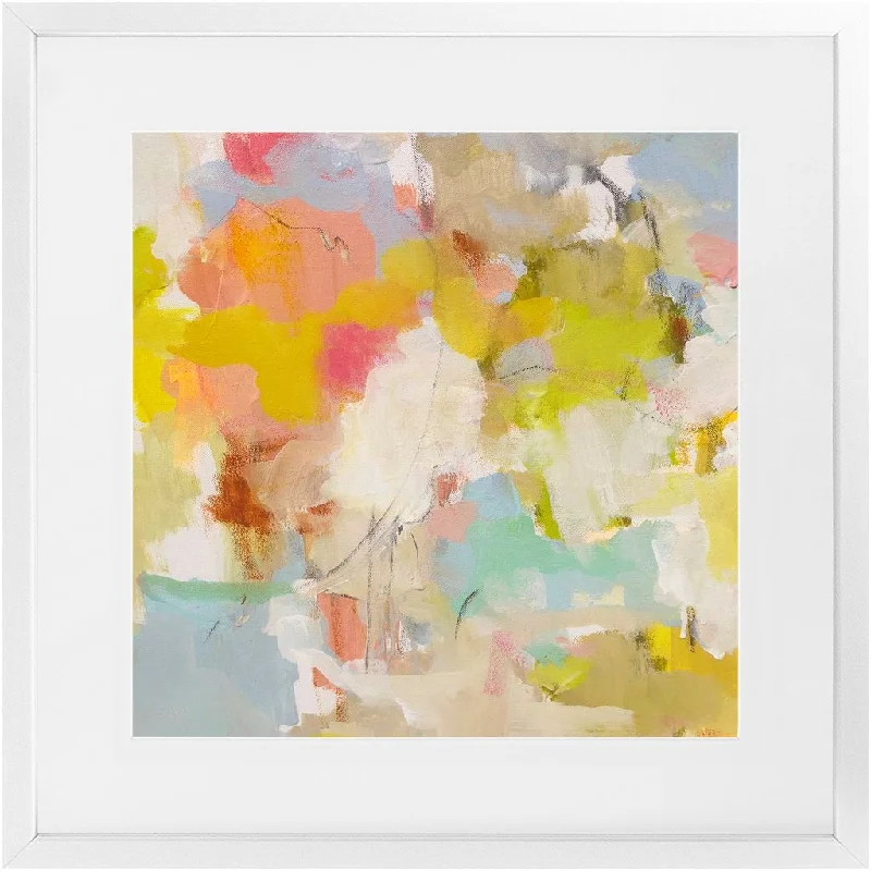 Floral - printed duvet covers for a romantic and feminine touchCoral Bay Orange Framed Print