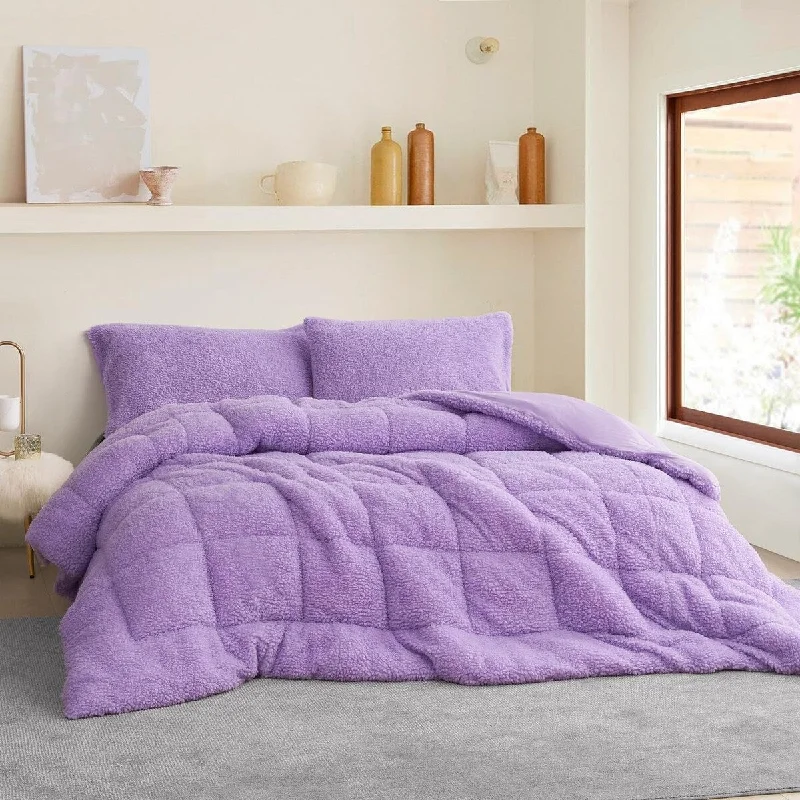 Microfiber - filled comforters that are lightweight and easy to care forCotton Candy - Coma Inducer® Oversized Comforter - Grape Purple Microfiber - filled comforters that are lightweight and easy to care forCotton Candy - Coma Inducer® Oversized Comforter - Grape Purple