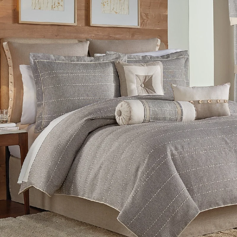 Bamboo - fiber - filled comforters with antibacterial and breathable qualitiesCroscill Berin 4-piece Comforter Set Bamboo - fiber - filled comforters with antibacterial and breathable qualitiesCroscill Berin 4-piece Comforter Set