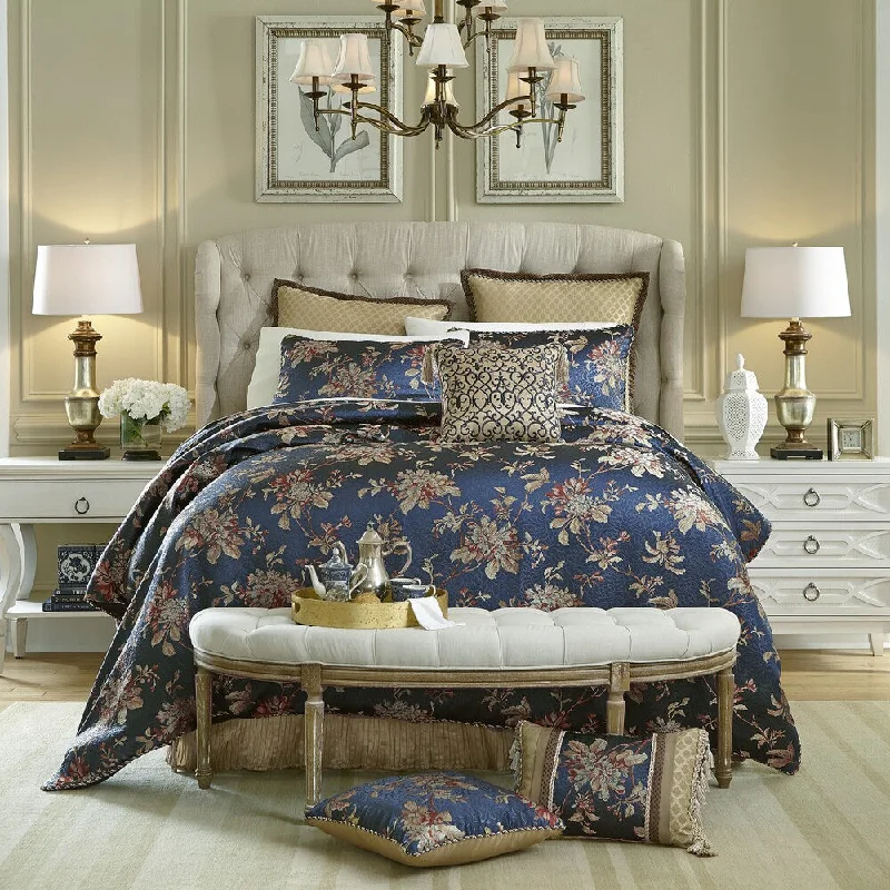 Goose down comforters known for their superior quality and insulationCroscill Calice 4-Piece Comforter Set - Multi-color Goose down comforters known for their superior quality and insulationCroscill Calice 4-Piece Comforter Set - Multi-color