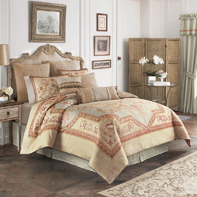 Wool - filled comforters with natural moisture - wicking and temperature - regulating featuresCroscill Lorraine Comforter Set