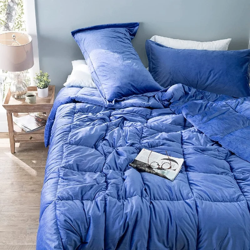 Microfiber - filled comforters that are lightweight and easy to care forCuz I'm Cozy - Coma Inducer® Comforter Set - USA Lightweight Filled - Veri Peri