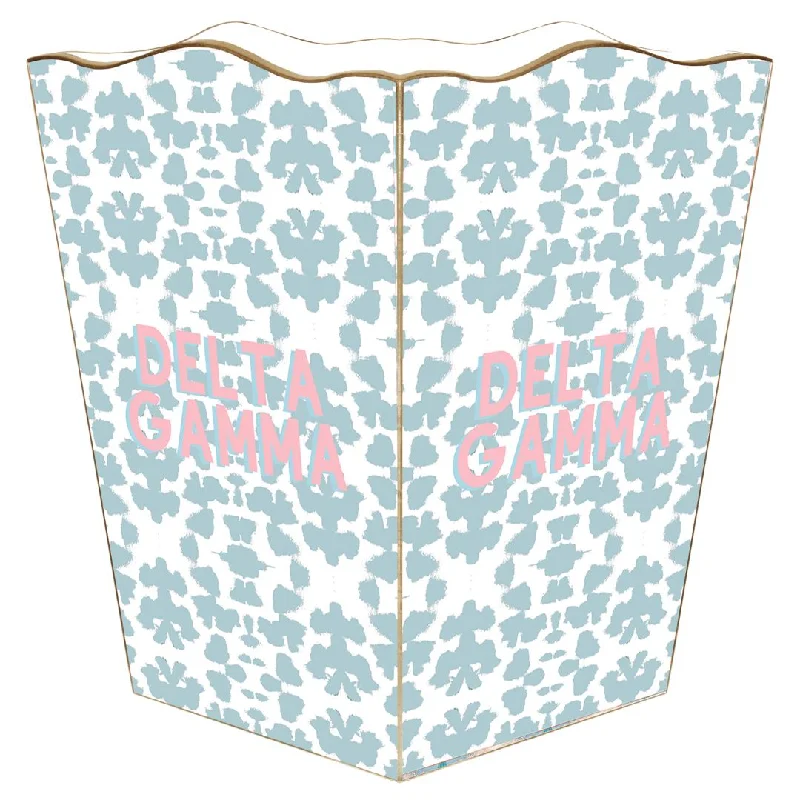 Full - size duvet covers suitable for full - sized beds in guest rooms or small bedroomsDelta Gamma Waste Basket