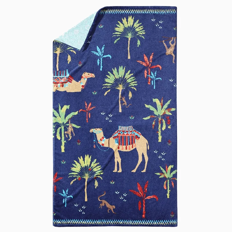 King - size duvet covers to fit large king - sized beds perfectlyDhule Indigo Beach Towel