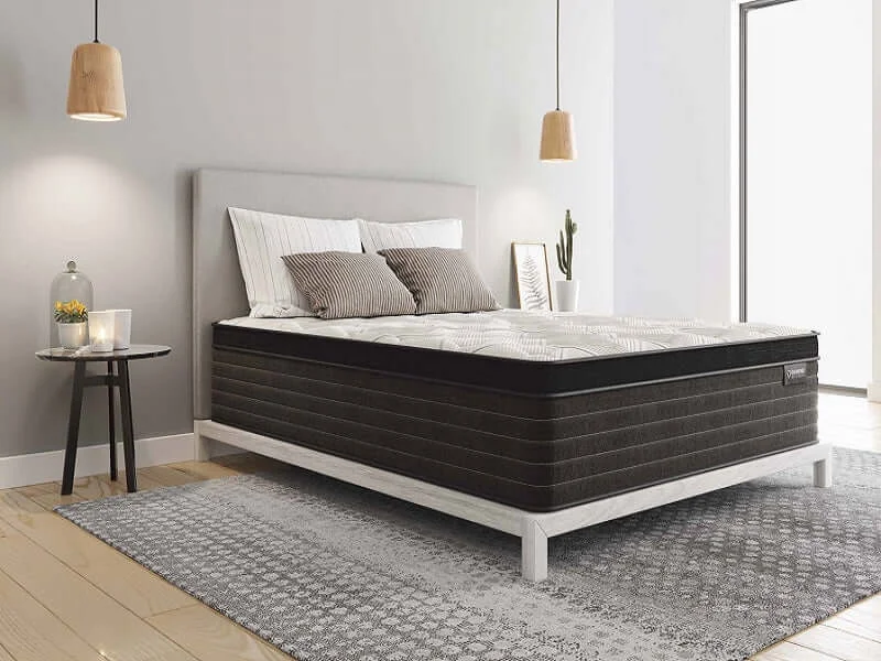 Diamond Tundra Medium Hybrid Cool Copper 14" Mattress