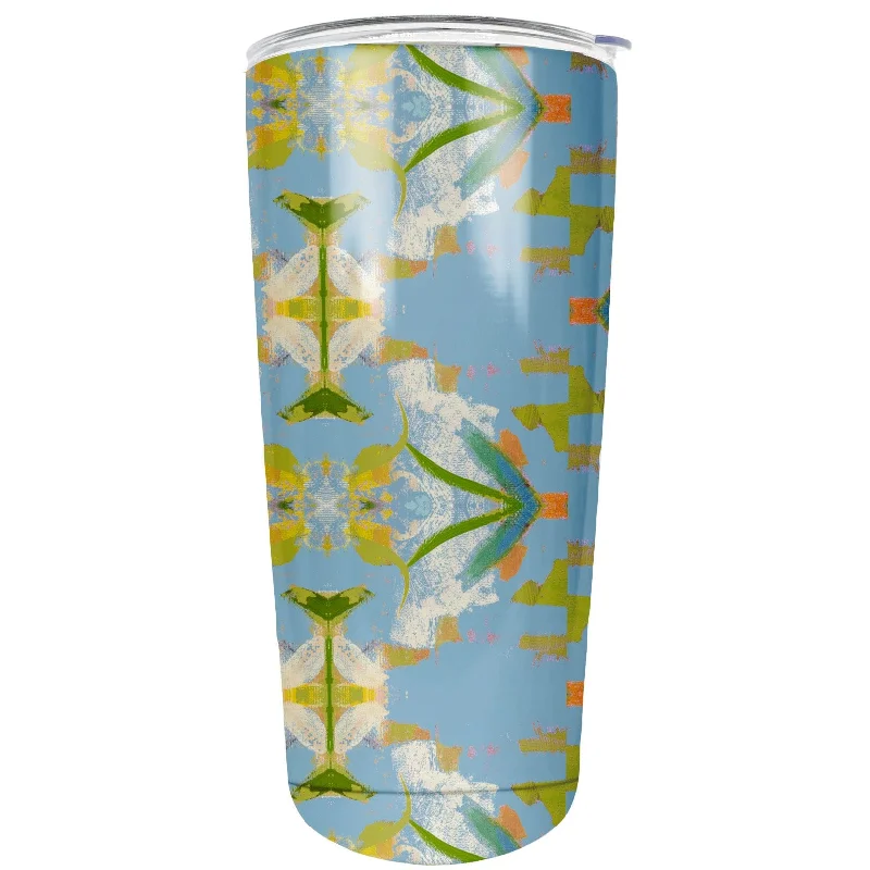 Discounted duvet covers during holiday sales like Christmas, Black Friday, and Cyber MondayEnglish Garden Blue Tall Tumbler