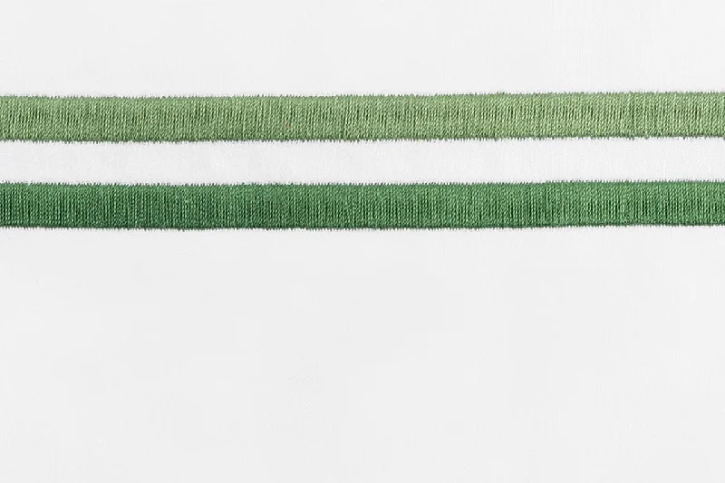 Green on White
