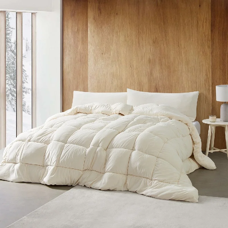 Duck down comforters with a softer feel and good warmth retentionFabric Fetish - Coma Inducer® Oversized Comforter - Ivory Taupe Duck down comforters with a softer feel and good warmth retentionFabric Fetish - Coma Inducer® Oversized Comforter - Ivory Taupe