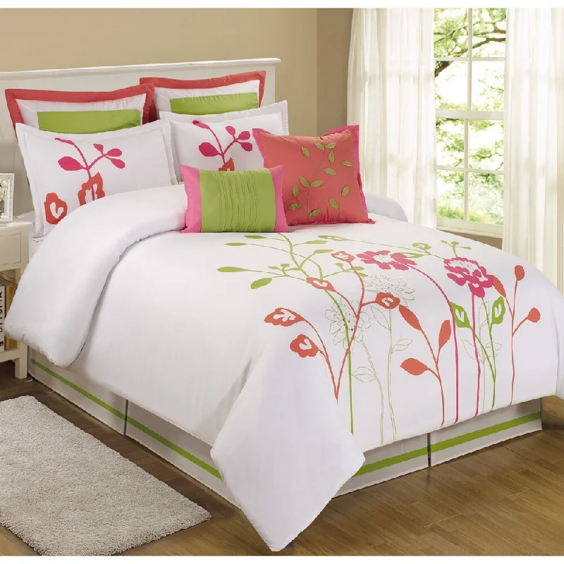 Bamboo - fiber - filled comforters with antibacterial and breathable qualitiesFashion Street Goley 8-piece Comforter Set Bamboo - fiber - filled comforters with antibacterial and breathable qualitiesFashion Street Goley 8-piece Comforter Set