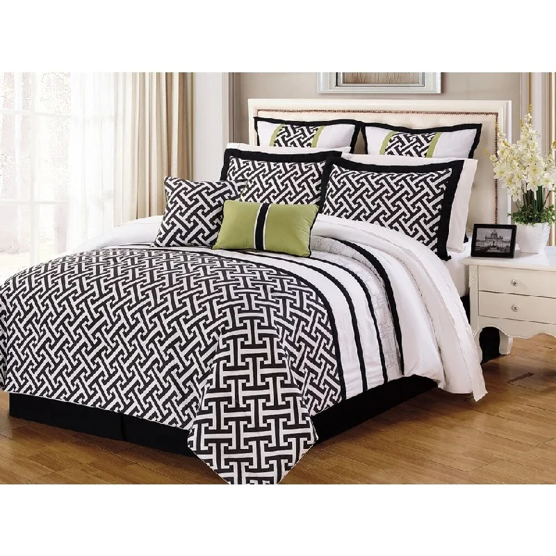 Cotton - filled comforters for a breathable and natural sleep experienceFashion Street Katia 8-piece Comforter Set Cotton - filled comforters for a breathable and natural sleep experienceFashion Street Katia 8-piece Comforter Set