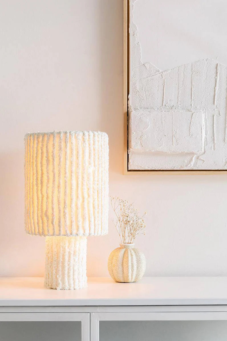 Microfiber blankets that are durable and easy to care forFoxford Cotton Table Lamp
