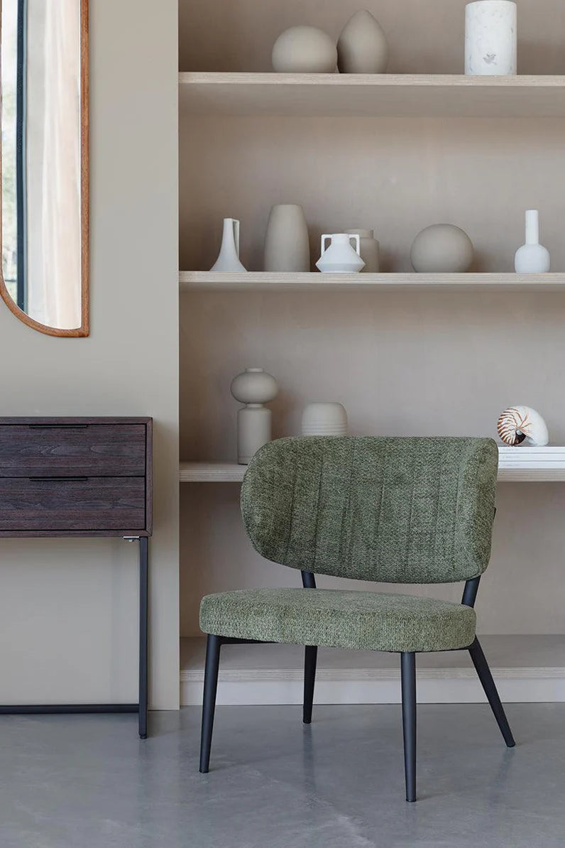 Wool blankets with natural warmth and insulationFoxford Leona Lounge Chair - Olive