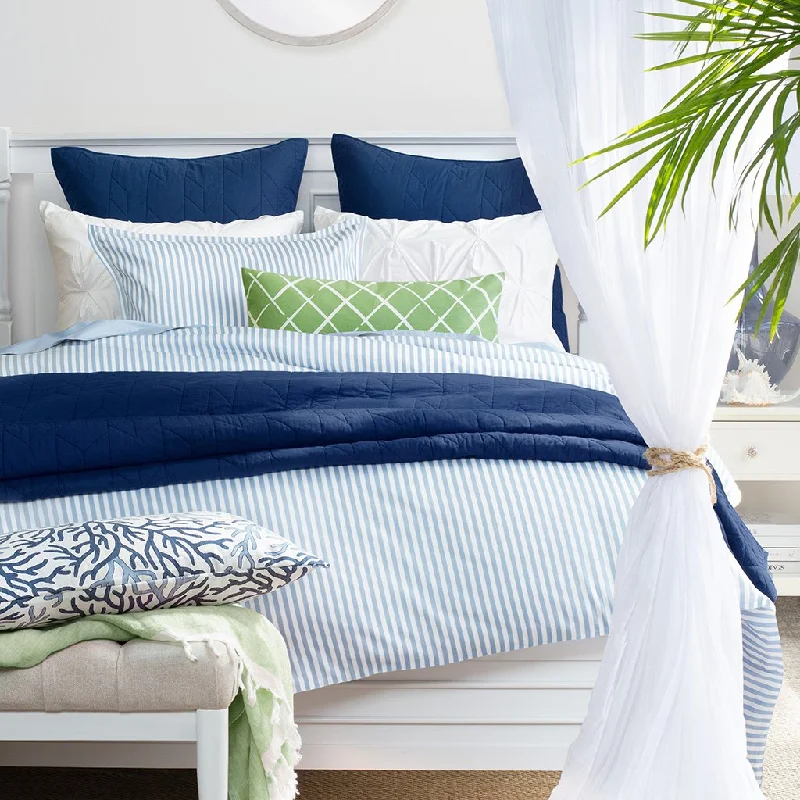 Budget - friendly duvet covers for first - time homebuyers or studentsFrench Blue Larkin Duvet Cover
