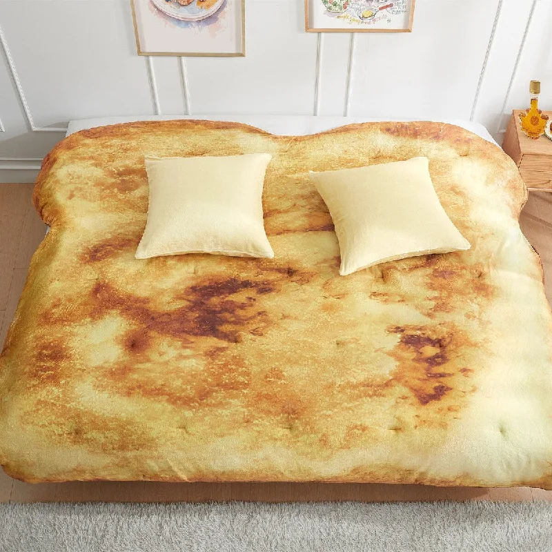 Latex - filled comforters with a bouncy texture and good supportFrench Toast with Butter - Coma Inducer® Queen/King Comforter Latex - filled comforters with a bouncy texture and good supportFrench Toast with Butter - Coma Inducer® Queen/King Comforter