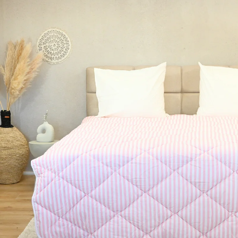 Organic cotton duvet covers for a chemical - free and eco - friendly optionHappyDuvet Cotton Candy - 100% Cotton All season Coverless duvet