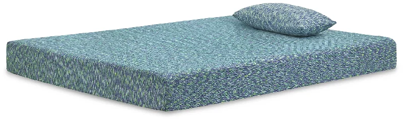 iKidz Blue Full Mattress and Pillow