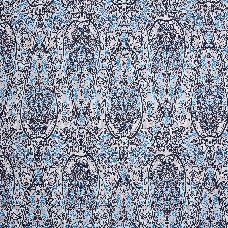 Dry - clean - only duvet covers with high - end materials and delicate designsIshya Indigo Fabric