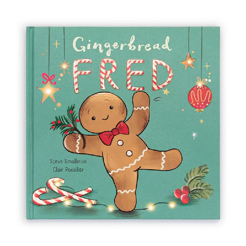 Microfiber blankets that are durable and easy to care forJellycat Gingerbread Fred Book