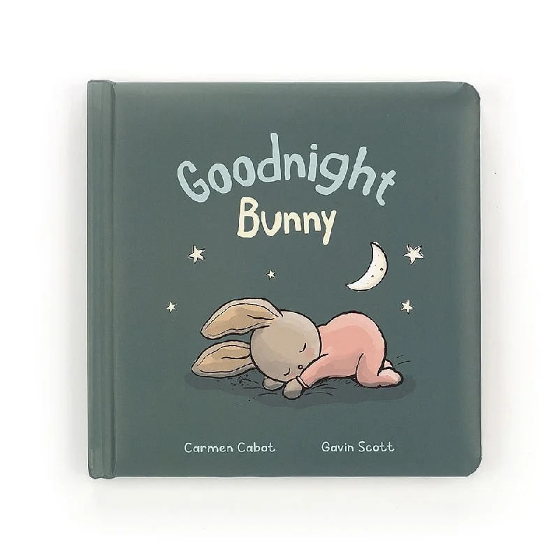 Cotton blankets for breathability and a lightweight feelJellycat Goodnight Bunny Book