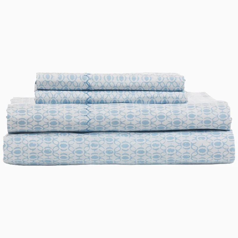 Clearance - priced duvet covers for a great deal on last - season modelsBed duvet covers to enhance the comfort and aesthetics of the bedroomKama Light Indigo Organic Sheet Set