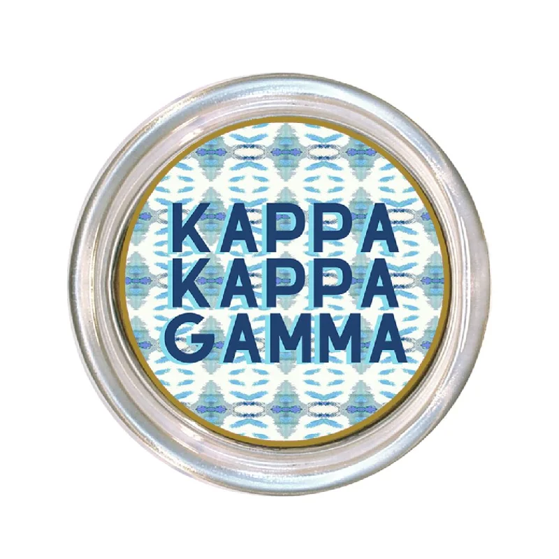 Bamboo - derived duvet covers with antibacterial and moisture - wicking propertiesKappa Kappa Gamma Large Glass Coaster