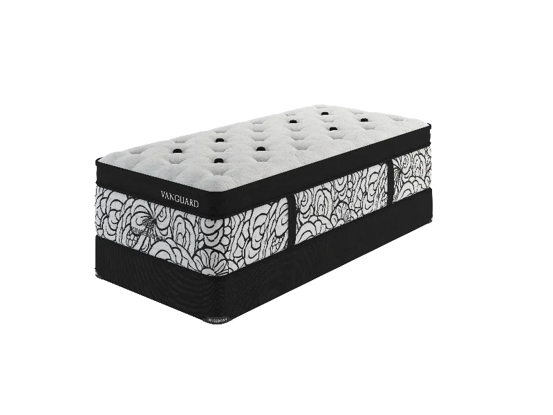 Kingsdown Vanguard Medium Euro Top Twin XL Mattress and Boxspring Set