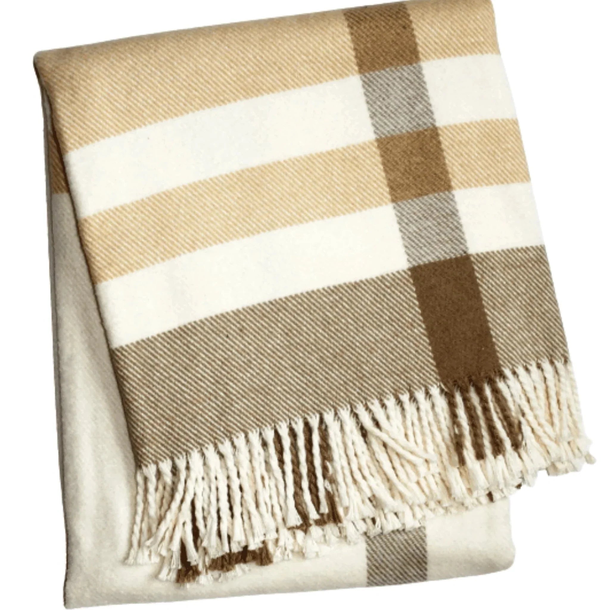 Bamboo fiber blankets with natural antibacterial propertiesLarge Plaid Throw- Can be Monogrammed