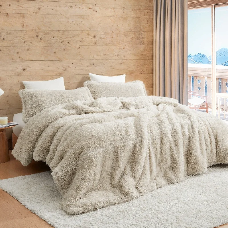 Silk - filled comforters for a luxurious and smooth touchLion Mane - Coma Inducer® Oversized Comforter Set - Creamy White Silk - filled comforters for a luxurious and smooth touchLion Mane - Coma Inducer® Oversized Comforter Set - Creamy White