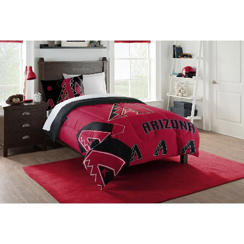 Goose down comforters known for their superior quality and insulationMLB 862 Diamondbacks Hexagon Twin Comforter Set Goose down comforters known for their superior quality and insulationMLB 862 Diamondbacks Hexagon Twin Comforter Set