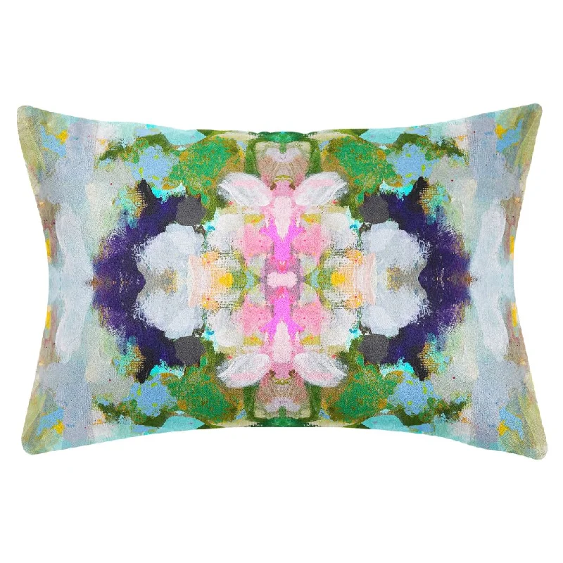 Oversized duvet covers that drape beautifully over the sides of the bed for a luxurious lookNantucket Bloom 14x20 Pillow