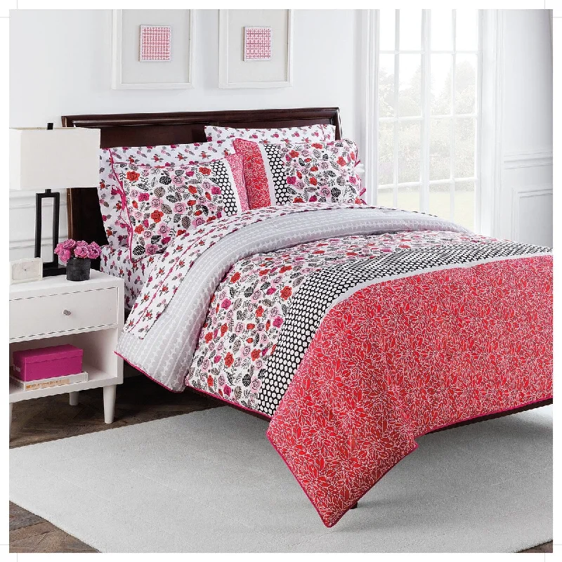Goose down comforters known for their superior quality and insulationNantucket Rose Red 7PC High Quality Microfiber Comforter Set Goose down comforters known for their superior quality and insulationNantucket Rose Red 7PC High Quality Microfiber Comforter Set