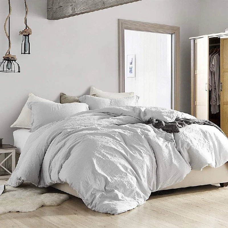 Queen - size comforters for standard queen - sized mattressesNatural Loft Oversized Comforter Set - Glacier Gray